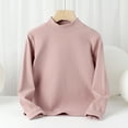 thumbnail image 4 of Yindaity Girl Long Sleeve Shirts Cotton Girls Long Sleeve Shirts Toddler Soft Basic T-Shirts Top Kids Crewneck Layering Tees(Pink,9-10 Years), 4 of 6