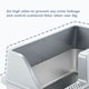 thumbnail image 3 of Caja de de Gato Grande, Caja de para Gatos de Acero inoxidable de Mantenimiento fácil para Gatos Grandes, 3 of 7