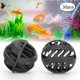 thumbnail image 5 of Bola de filtro, 30 piezas de plástico negro para acuario, filtro de tanques de peces, bola bioquímica, material de filtro de acuario creado magistralmente Jadeshay  A, 5 of 8