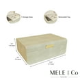 thumbnail image 4 of Mele and Co Rebecca Vegan Leather Jewelry Box, 4 of 4