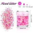 thumbnail image 3 of YDLCAFD Wedding Nails Glow In The Dark Glitter,Luminous Nail Glitter Glitter, 3 of 9