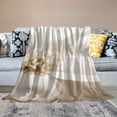 thumbnail image 2 of Shiartex White Flower Throw Blanket Cozy Lightweight for Couch Sofa Bed All Seasons Exquisite Gifts 60x80in, 2 of 6