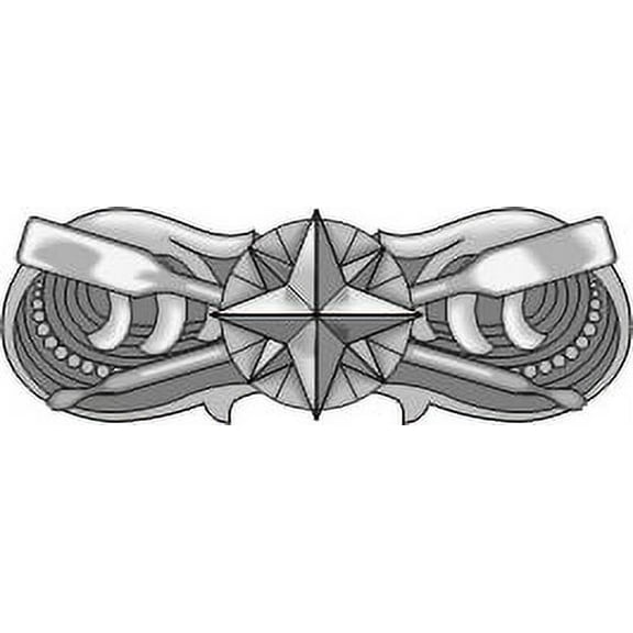 3.8 Inch Coast Guard Enlisted Coxswain Vinyl Transfer Decal