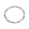 thumbnail image 3 of Pulsera de plata de ley S925 de 5 mm/3,3 mm, pulsera sencilla y exquisita, regalo multifuncional, 3 of 5