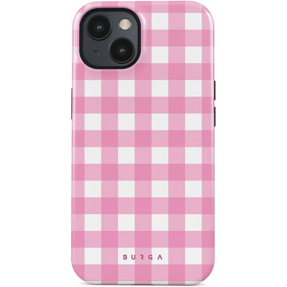Pink Checkered Aesthetic Case for iPhone 17 16 15 14 13 12 11 Pro Max