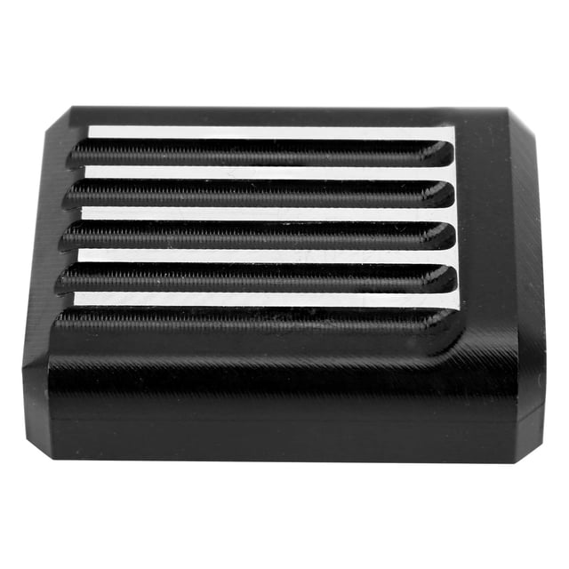 Pedal de freno trasero con almohadilla ampliable para Kawasaki EN650 VULCAN S 650 2015-2019 (negro)
