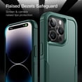 thumbnail image 5 of JETech Case for iPhone 14 Pro 6.1-Inch, Heavy Duty Dual-Layer Rugged Protection, Shockproof Protective Tough Phone Cover with Matte Back (Midnight Green), 5 of 6