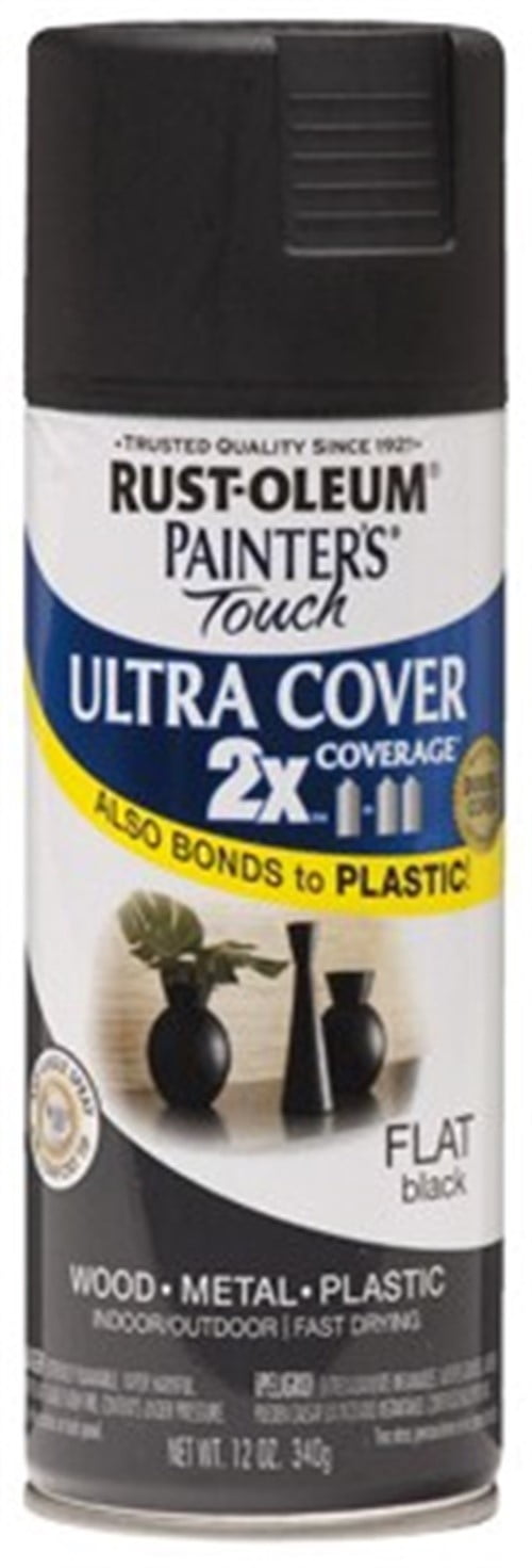 rust oleum painter's touch flat black