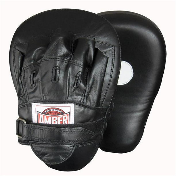 Amber Curved Focus Mitt Boxing Pads Gloves Target Punching Training