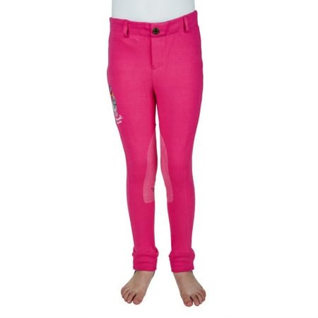 TuffRider Children's Thelwell Sweep Embroidered Pull-On Knee Patch Jods