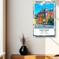 thumbnail image 2 of Tarrytown Travel Canvas, New York Travel Art Canvas, Tarrytown Travel City Canvas, Travel Artwork Canvas, 2 of 2