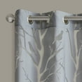 thumbnail image 2 of Gracie Mills Kieran Whimsical Bird on Branches Sheer Window Curtain - GRACE-6565, 2 of 2