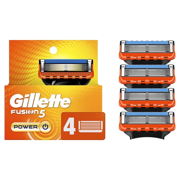 Cartuchos Gillette Fusion Power 4 para maquinillas de afeitar Fusion