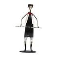 thumbnail image 4 of GUOOL Iron Music Man Statue Model Desktop Ornament Musical Instrument Figurine Artwork Piano Player, 4 of 9