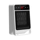 thumbnail image 2 of Calentadores para uso en interiores, calentador de pared de 1800 W con pantalla LED remota, calentador pequeño enchufable con termostato ajustable y temporizador para RV, hogar, oficina, baño, ventila, 2 of 9