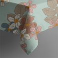 thumbnail image 6 of 52x52 Inch Waterproof Square Tablecloth, Thickened Polyester Table Cover for Dining & Parties, Floral Print, 6 of 6