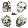 thumbnail image 5 of FORMRS Mini Backpack Purse for Women Travel Daypack Casual Shoulder Bag, Snowman Family, 5 of 7