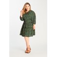 thumbnail image 2 of Blusa Floral Dama Verde Mult Mundo Terra 026254, 2 of 3