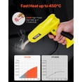 thumbnail image 2 of Kit de soldadura de plástico VEVOR Pistola soldadora de plástico 220 W con grapas, 2 of 9