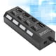 thumbnail image 4 of Hub usb divisor usb adaptador divisor usb Multipuerto USB20 HUB 4 puertos Adaptador divisor USB de alta velocidad para PC Computadora de escritorio Laptop4 puertos Negro ANGGREK Otros, 4 of 8