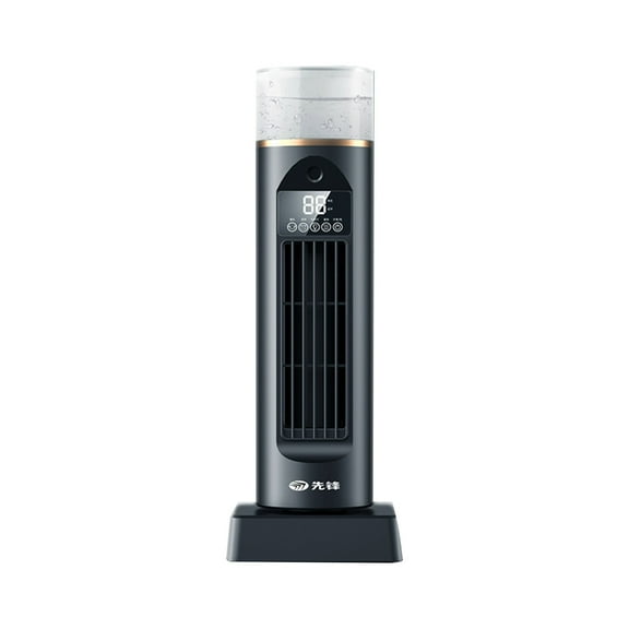 Wadada 13.5" Tower Fan, Oscillating Table Spray Fan with Remote Control, Portable Small Desk Fan, Adjustable 6 Speeds, 6 Timer, Personal Quiet Cooling Bladeless Fan For Bedroom Office Desktop