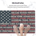 thumbnail image 4 of Gaming Mouse Pad,Desk Mat Extended Large America Flag with States Name Mouse Pad Mat with Non-Slip Base Stitched Edges Mousepad for Computer,Office,Keyboard and Laptop 31.5''''×15.7''''×0.12'''', 4 of 5