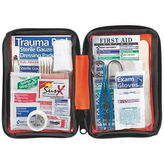 First Aid Only Outdoor First Aid Kit 107-Piece Orange (ACMFAO420)
