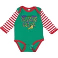 thumbnail image 3 of Inktastic Mardi Gras Let the Good Times Roll Boys or Girls Long Sleeve Baby Bodysuit, 3 of 5