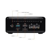 ASRock Industrial NUC BOX-J6412 Black Mini / Booksize Barebone System