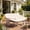 Off-White, variant on BaPiPro Oversized 2 Person Papasan Rocking Chair, Thick Cushion Outdoor Rocking Loveseat, Double Egg Rocker with Wood Grain Base for Patio Porch Backyard, 440 LBS Weight Capacity, Dark Gray