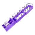 thumbnail image 2 of Fast Tape Dispenser for Crafts & Gift Wrapping - 18 Strips in Seconds - Design, Blade-Free, Compact & Heavy-Duty - Works with Standard, Washi, Double-Sided Tape (Purple), 2 of 8
