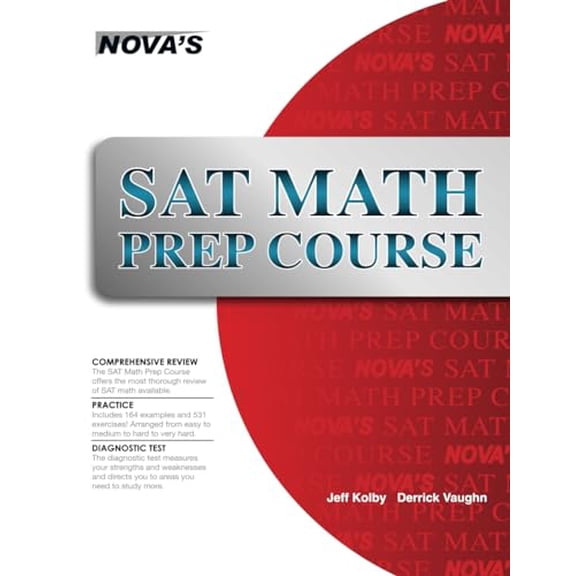 Pre-Owned SAT Math Prep Course (Paperback) 1889057738 9781889057736