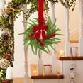 thumbnail image 7 of 4Pcs Mini Christmas Wreaths,Artificial Christmas Cabinet Kitchen Wreaths,Farmhouse Winter Wreath for Front Door, Window, Mantel, Fireplace Indoor Home Xmas Decor, 7 of 7