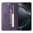 thumbnail image 2 of Allytechgroup Wallet Case for iPhone 15 Pro, Slim Lightweight PU Leather Stand Flip Phone Case with Credit Card Slot Shockproof Protective Back Cover for iPhone 15 Pro Women Men, Purple, 2 of 8