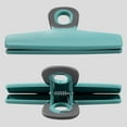 thumbnail image 7 of Cook with Color Large Bag Clips, Set of 4 Chip Bag Clips - Teal, 7 of 7