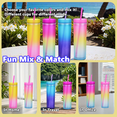 thumbnail image 3 of 2 Pack 16oz Yellow to Pink Gradient Straw Cup, Double Wall Tumbler for Daily Use at Home or Office, 3 of 7