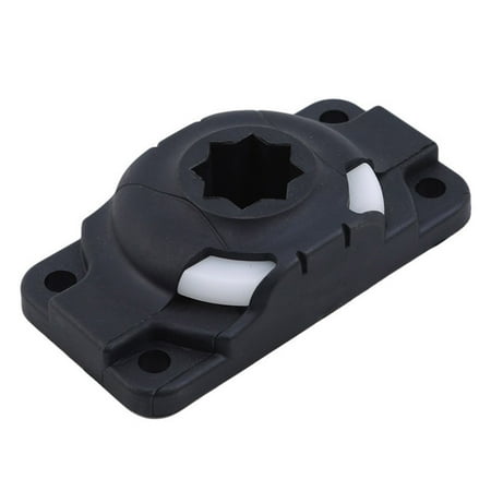 Inflatable Kayak Rod Holder Mount Base Boats Canoes Slide Rails Replacement Canoes Navigation Frame Base Easy to Install