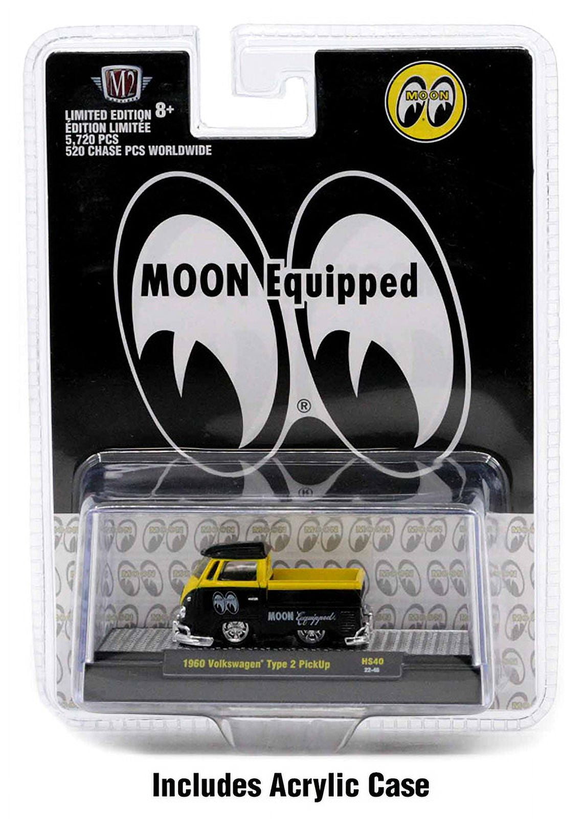 M2×ムーンアイズ 1960 Volkswagen Type 2 PickUp M2 Machines 1:64 1960 Volkswagen VW Type 2 Pickup Mooneyes HS40 Moon  Equipped
