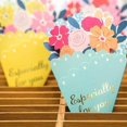 thumbnail image 4 of Juego De 6 Mini Tarjetas De Felicitación + Sobres Pequeños - Ramo De Flores (bouquet Fleur) Rojo Verde Cocina, Decoración y Otros, 4 of 5