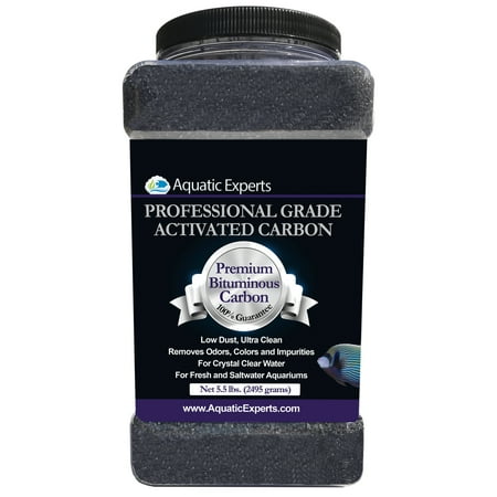 - Premium Activated Carbon Aquarium Filter Charcoal Media - Remove odors - 5.5 lbs