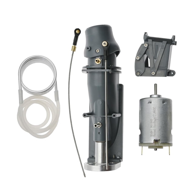 segolike RC Boat Jet Pump Accessory Boat Water Pusher for RC Jet Boat Parts DIY Gray