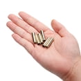 thumbnail image 4 of Unique Bargains 20Pack 25mm Alloy Cord End Lock Rope Fastener End Stoppers for Lanyard, Gold, 4 of 6