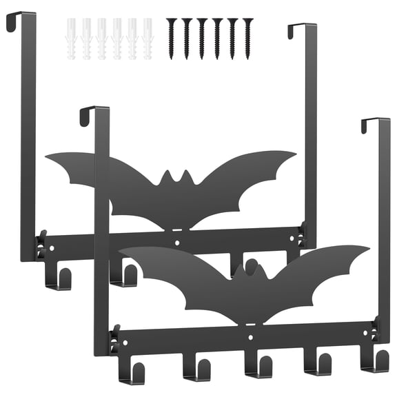 Threns Over The Door Hooks,Door Hanger Hooks for Hanging,Over The Doors Towel Racks for Bathroom,Coat Rack Dorm Essentials Bathroom Accessories
