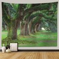 thumbnail image 1 of Tapiz de paisaje de árbol y bosque para colgar en la pared, decoración Hippie Boho, tapiz de tela grande, manta de tela estética para dormitorio, 1 of 4