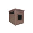 thumbnail image 1 of New Age Pet Habitat N Home Litter intérieur Loo – Boîte à litière brune, 1 of 5