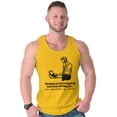 thumbnail image 3 of Full Time Job Fantasy Football Sports Tank Top Sleeveless Tee Men Brisco Brands M, 3 of 5