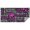 Breast Cancer-1, variant on Black Breast Cancer Rectangle Tablecloth 60"x84",Waterproof Polyester Rectangle Table Cloth, Wipeable Spillproof Polyester Tablecloth for Dining, Camping, Indoor and Outdoor