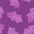 thumbnail image 1 of Ahgly Company Machine Washable Indoor Square Transitional Crimson Purple Area Rugs, 4' Square, 1 of 7