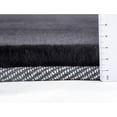 thumbnail image 3 of MDA RUGS FAUX RABBIT FUR BLACK RB02 7'6" X 9'6", 3 of 16