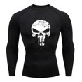 thumbnail image 1 of Camiseta de compresión para hombre, ropa deportiva de superhéroe para gimnasio, correr, Rashguard, de secado rápido, de manga corta, nueva, 1 of 5